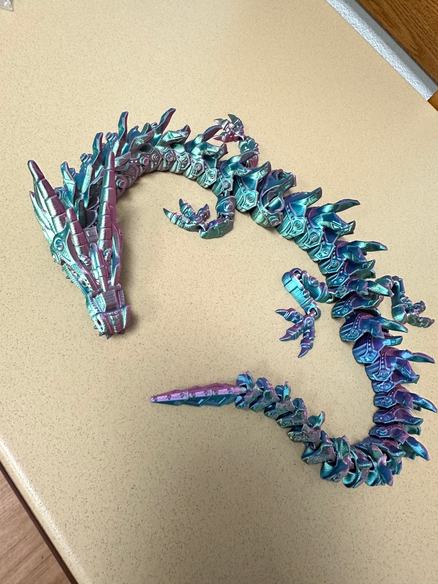 Mechanical Dragon with Wings