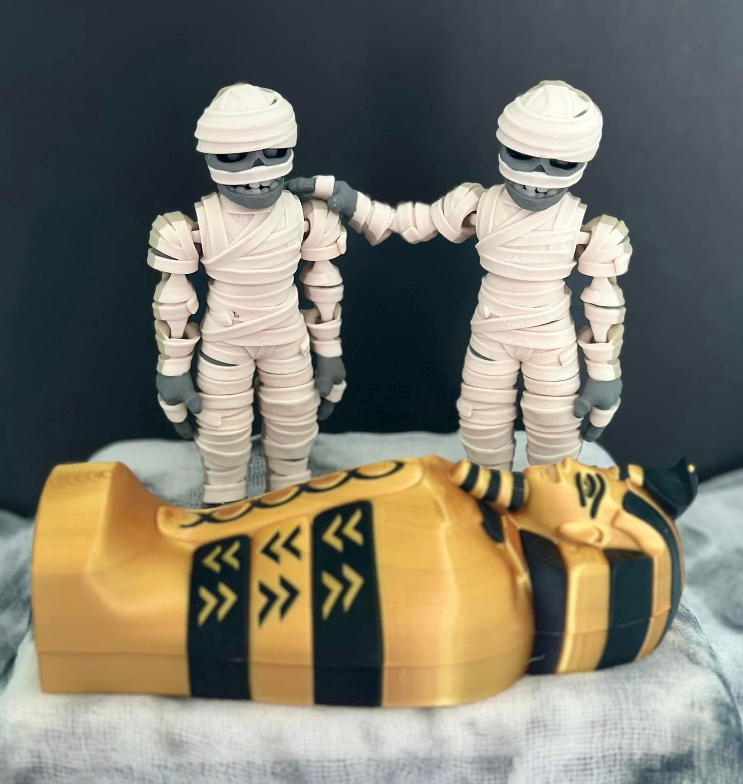 Mummy and Sarcophagus