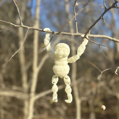 Hanging Sloth with Tree